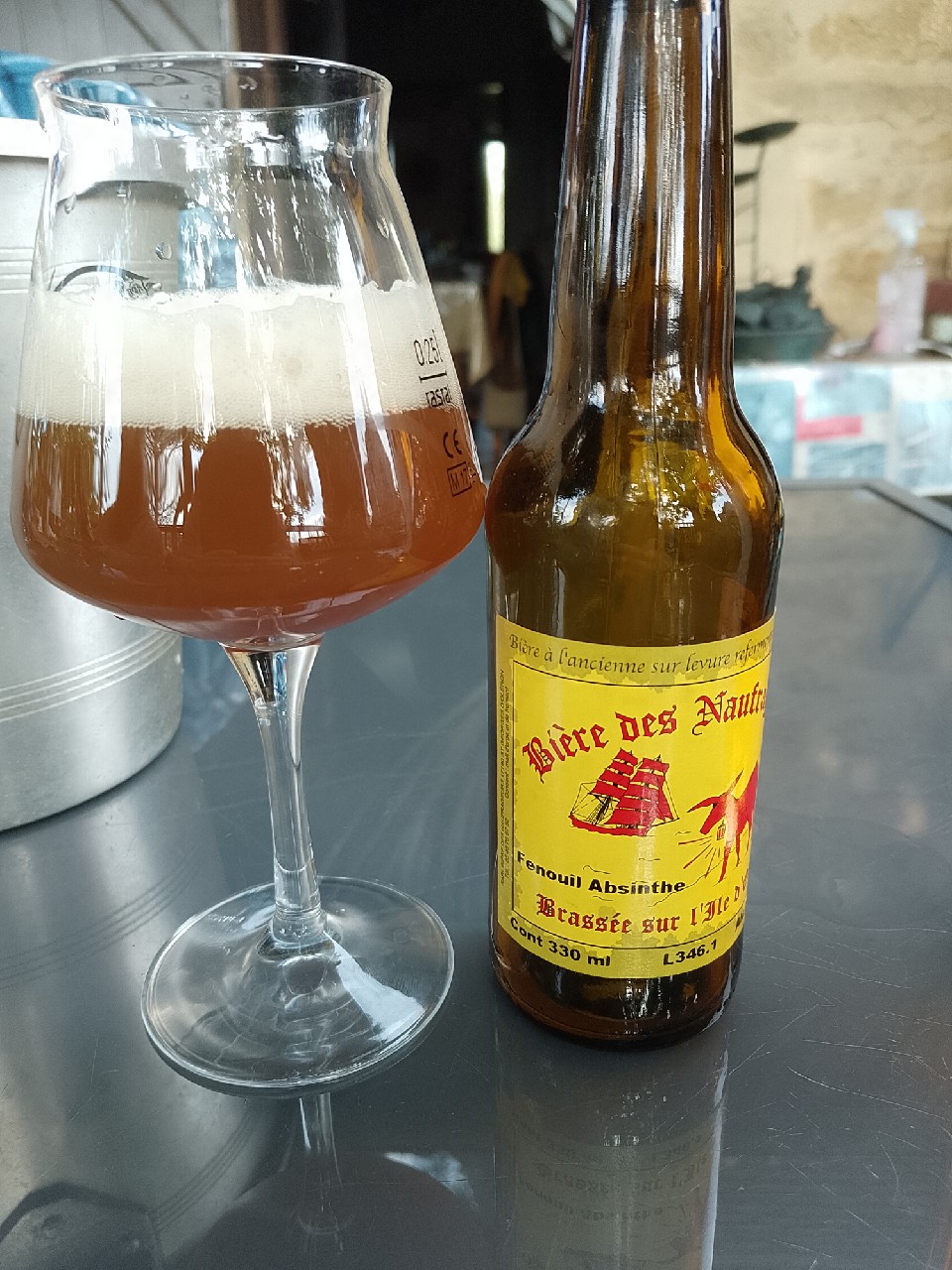 Bière Des Naufrageurs Absinthe, Brasserie Des Naufrageurs