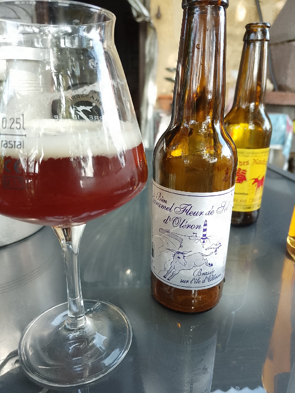 Bière Caramel Fleur de Sel d'Oléron, Brasserie Des Naufrageurs