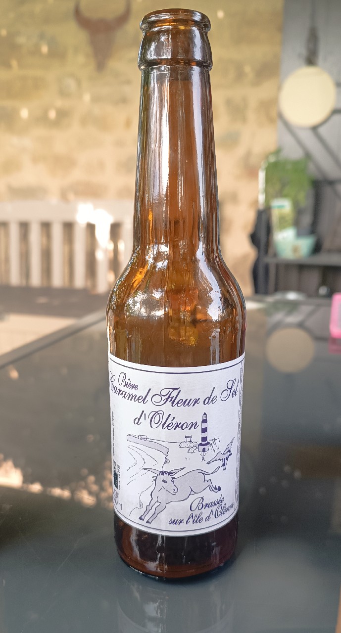 Bière Caramel Fleur de Sel d'Oléron, Brasserie Des Naufrageurs