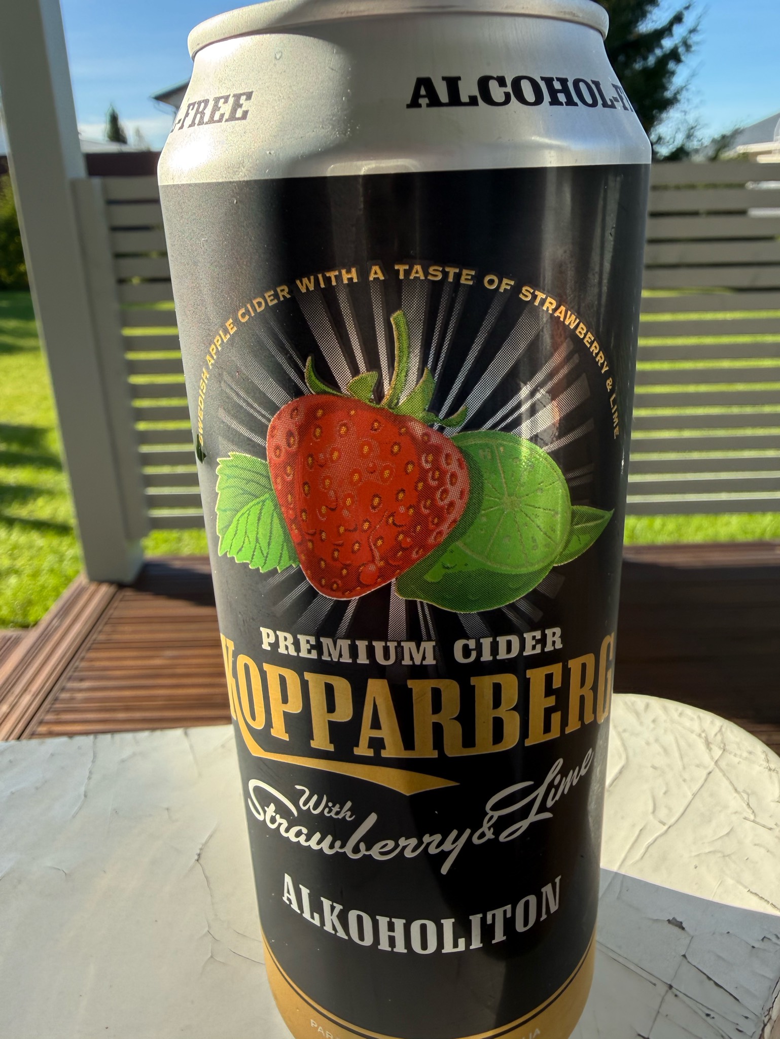 Strawberry & Lime Alcohol-Free, Kopparbergs Bryggeri