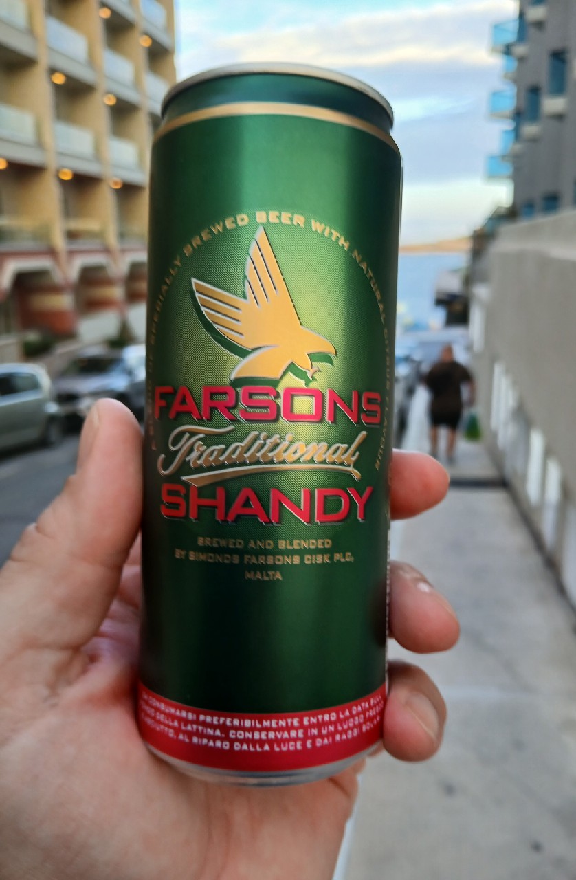 Farsons Traditional Shandy, Malta