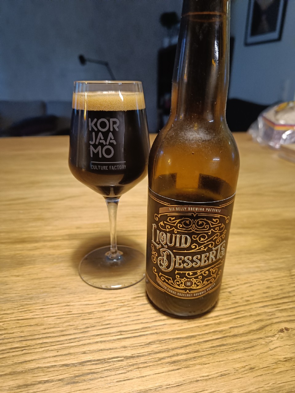 Liquid Desserts 08: Salted Fudge Hazelnut Brownie Porter, Netherlands