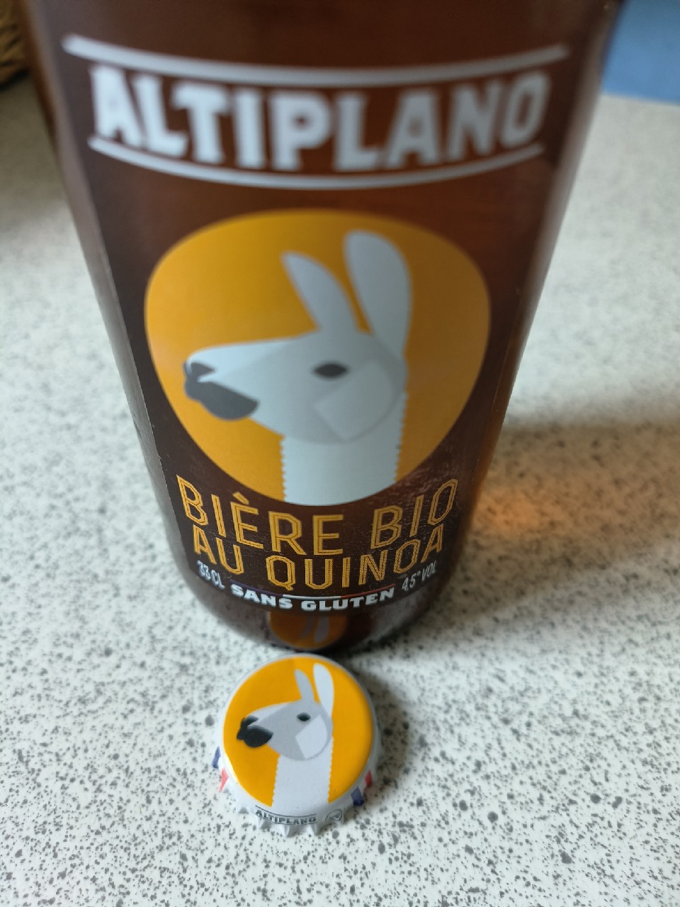 Altiplano Bière Bio au Quinoa, France