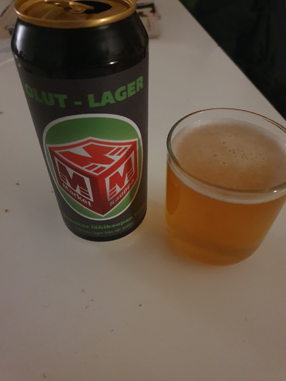 M-Market Olut Lager, Finland