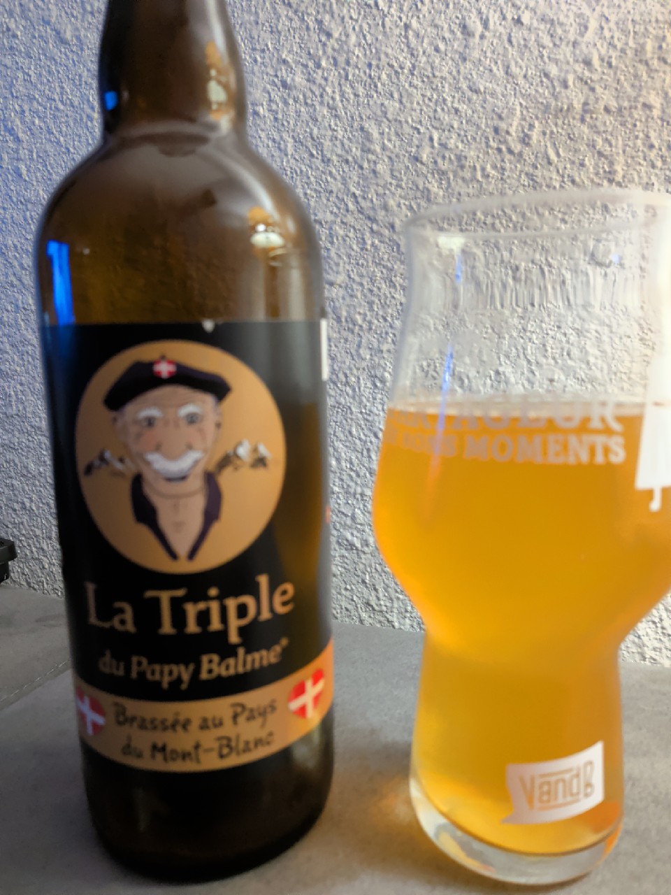 La Triple Du Papy Balme, Le Blaireau Qui Brasse
