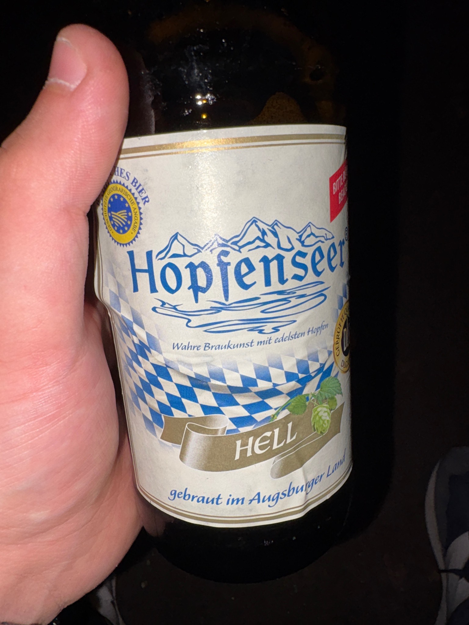 Hopfenseer Hell, Norma