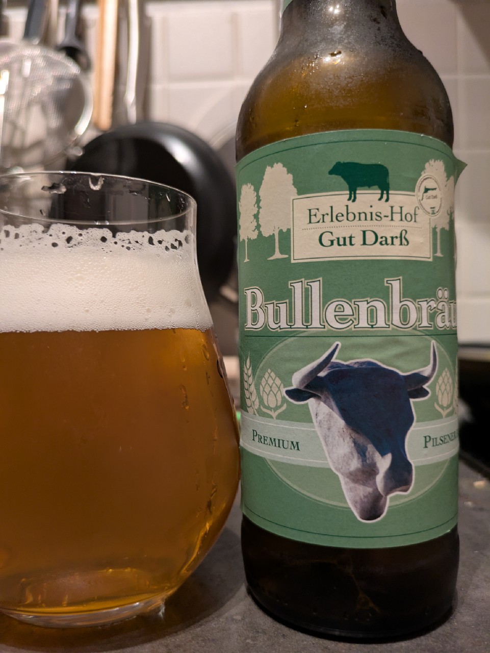 Bullenbräu Premium Pilsener Bier, Gut Darß