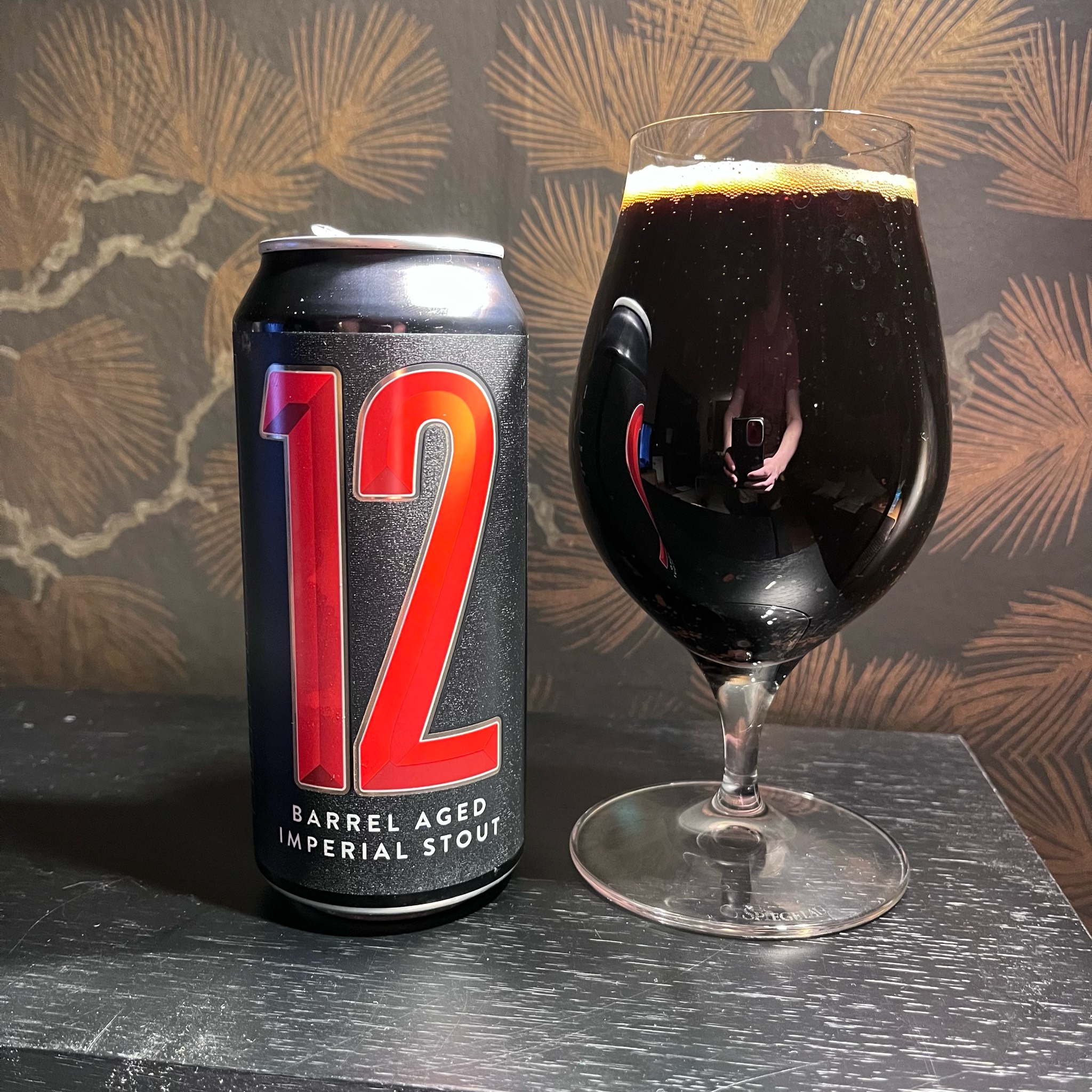 12 Barrel aged imperial stout, Brew By Numbers