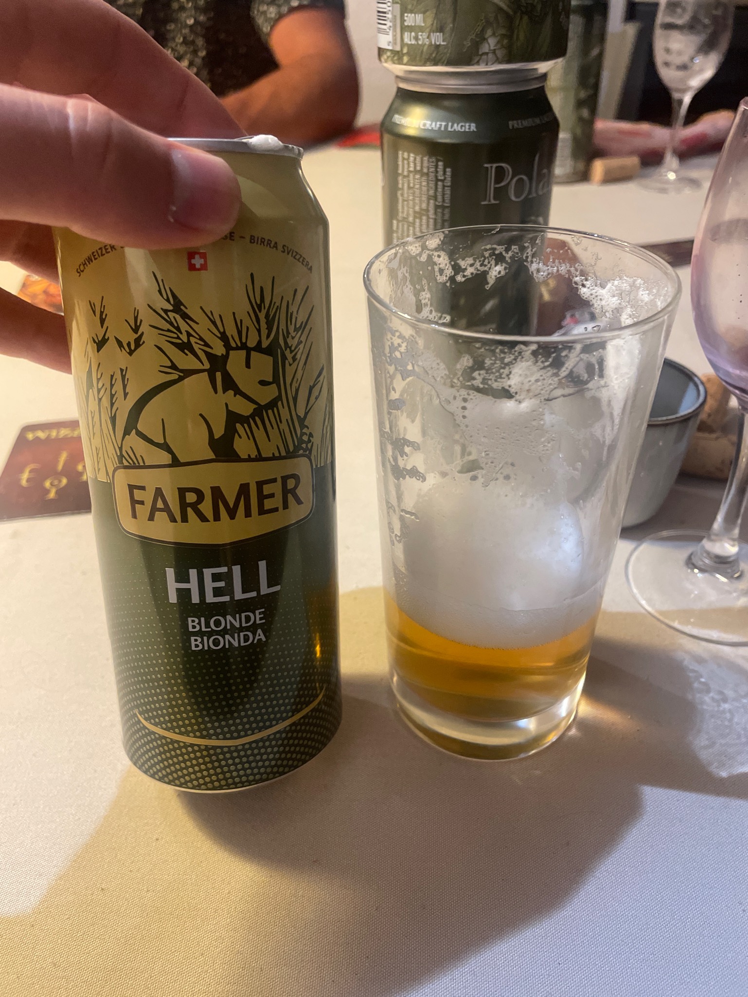 Farmer Hell/Blonde, Ramseier Suisse