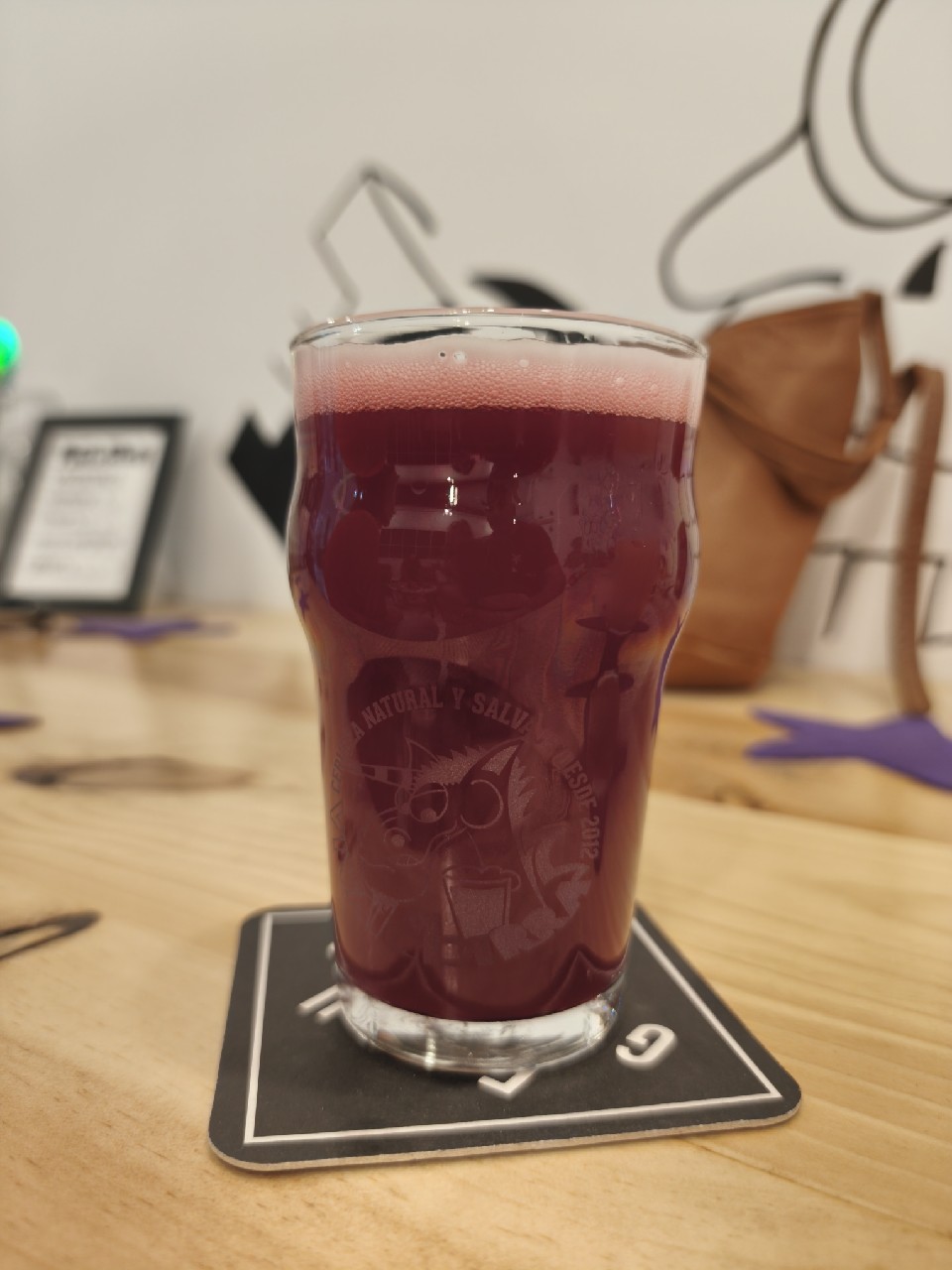 purple mullet blackcurrant berliner gose, Redneck Brewery