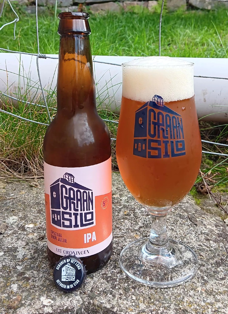 speciaal door julie IPA, Graansilo