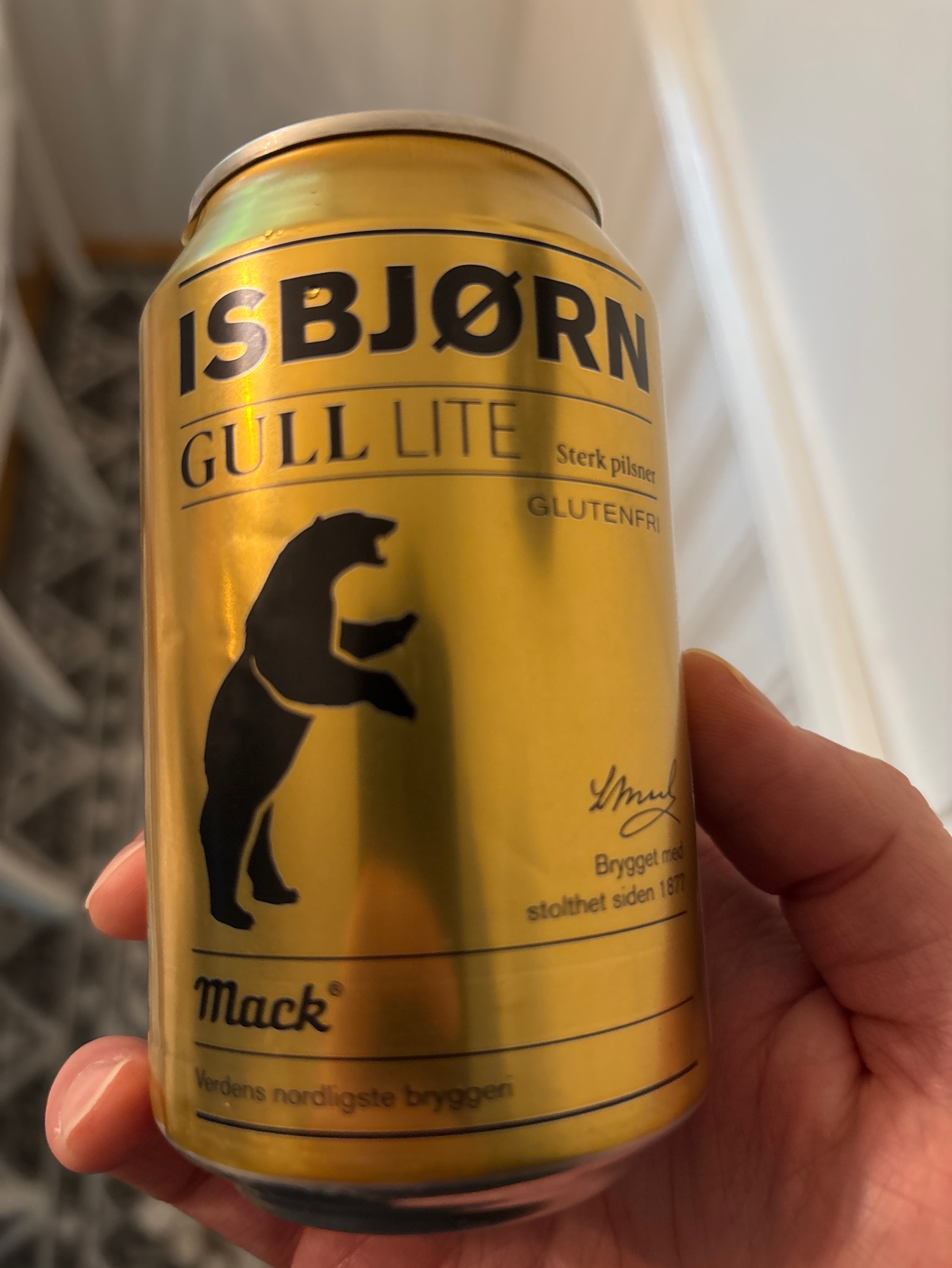 Isbjörn Gull Lite, Norway