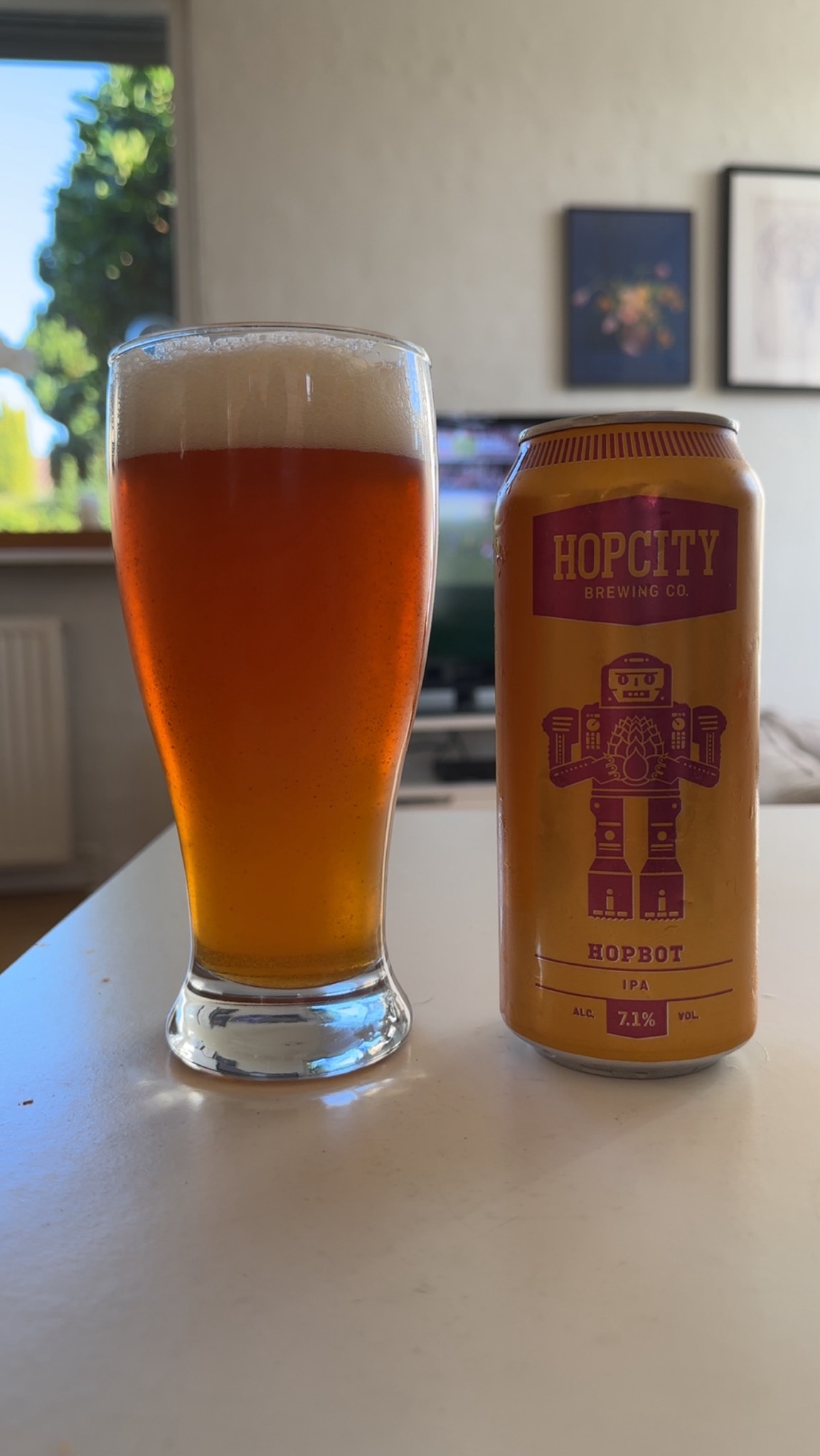Hopbot IPA, Hop City Brewing Company (Moosehead)