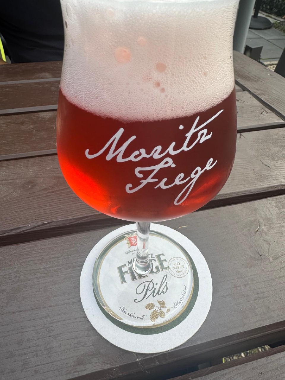 Moritz Fliege Holunderhopfen, Privatbrauerei Moritz Fiege