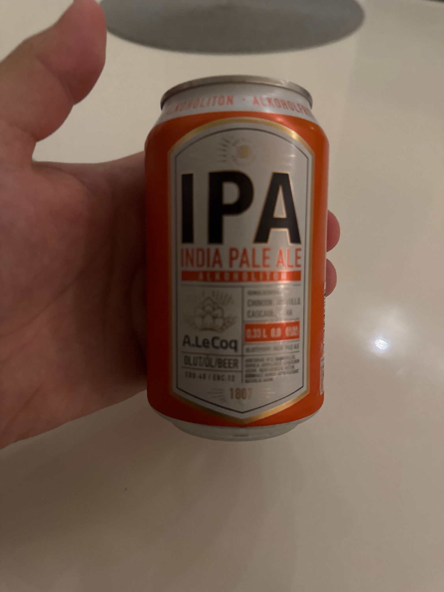 IPA Alkoholiton / Non-Alcoholic / Alkoholivaba, Estonia
