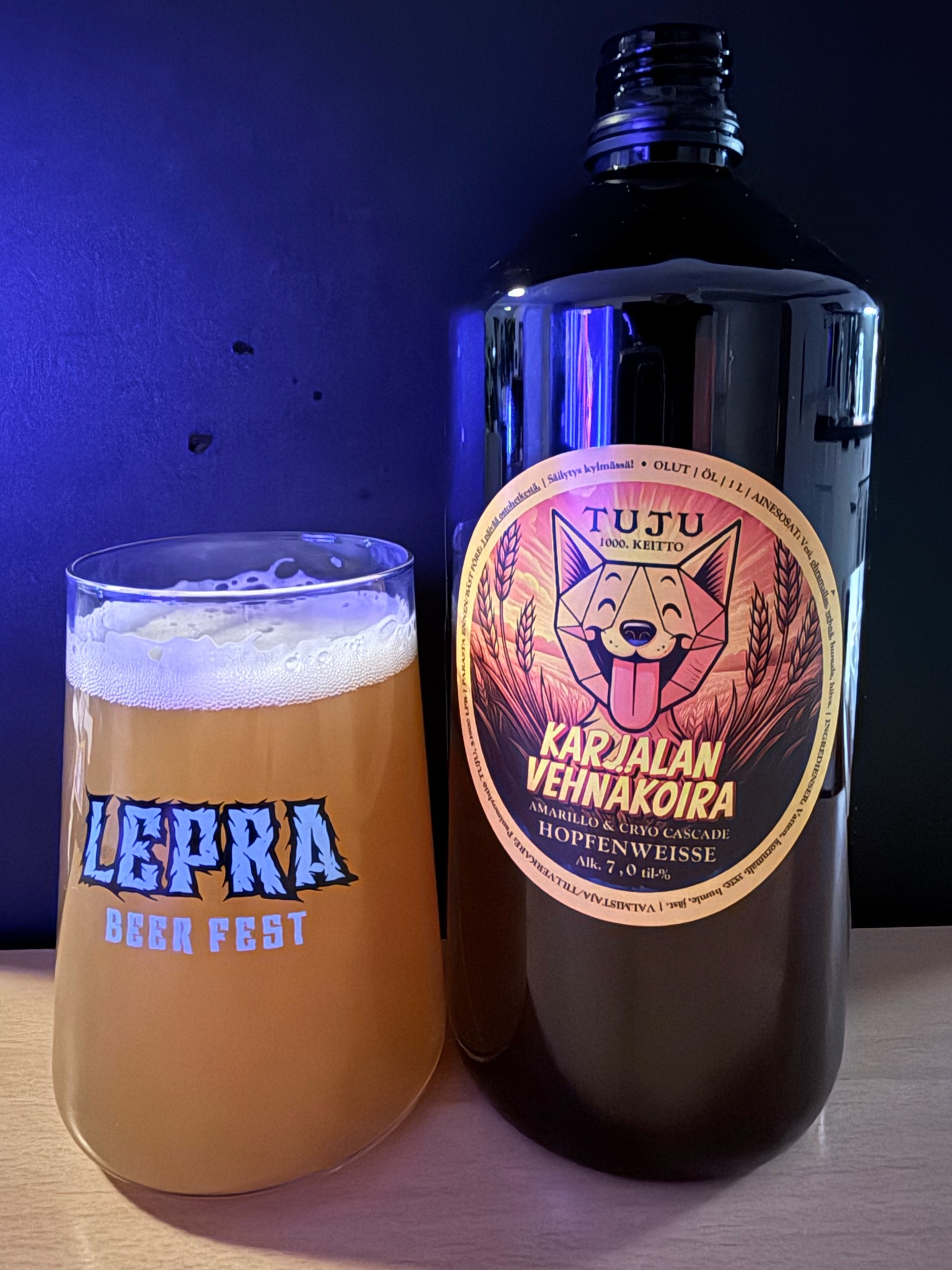 Karjalan Vehnäkoira, Finland