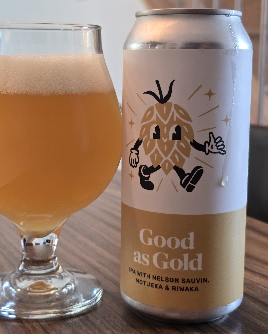 Good as Gold, Grain & Grit Beer