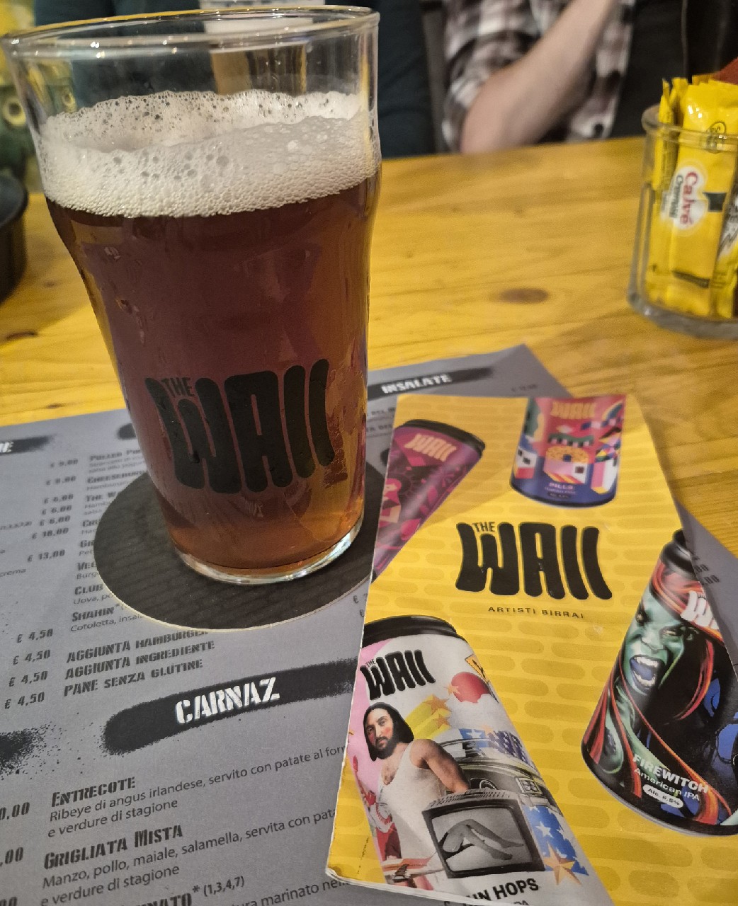 One Brew Pumpkin Ale, The Wall