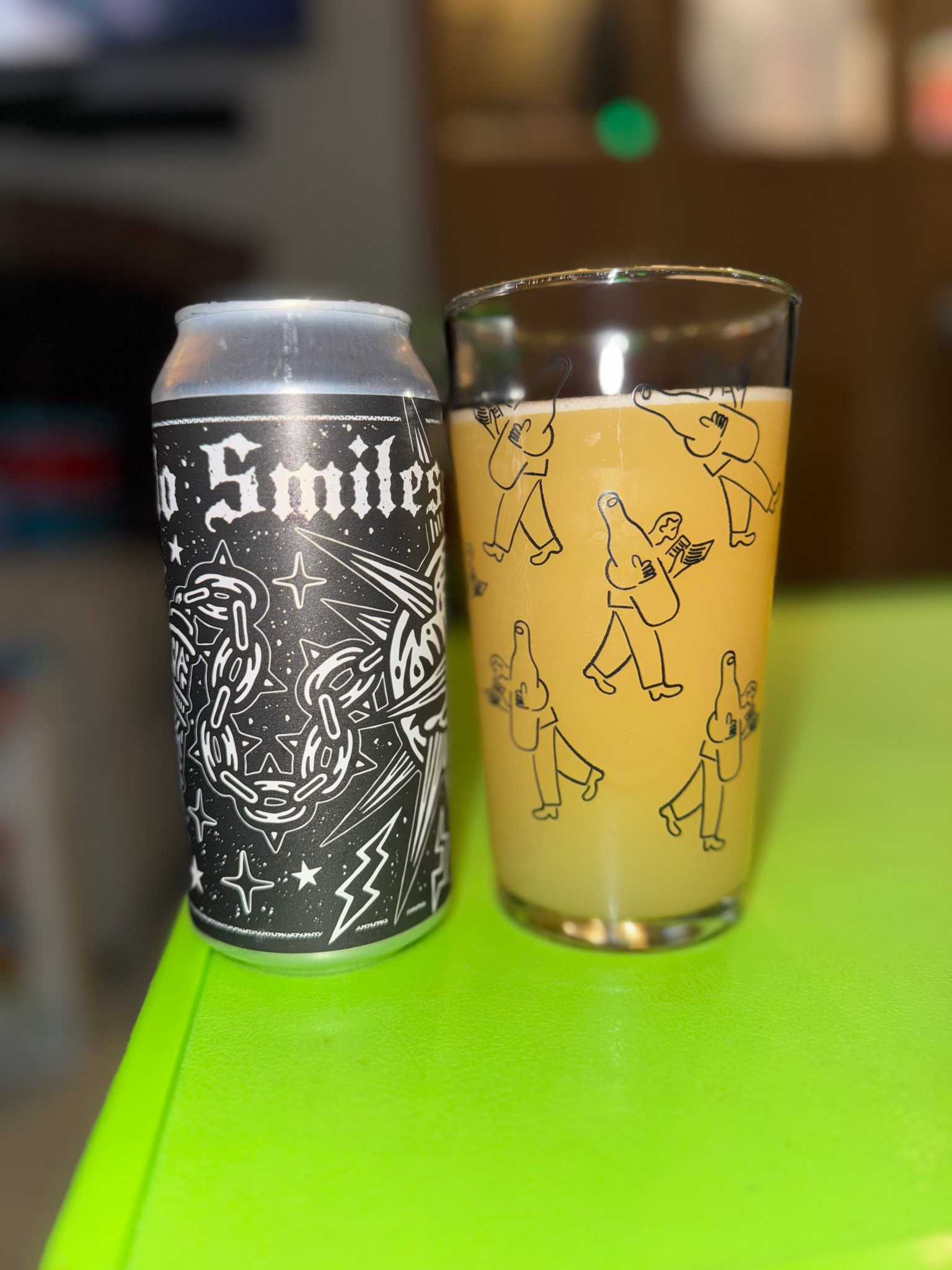 No smiles, Black Iris Brewery