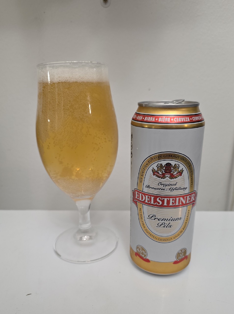 Edelsteiner Premium Pils, Greece