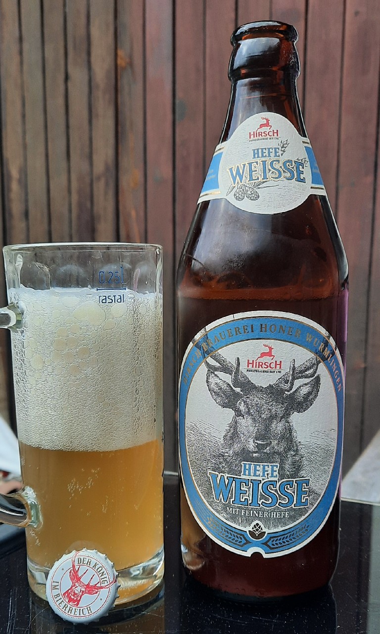 Hirsch Hefe Weisse, Hirsch-Brauerei Honer