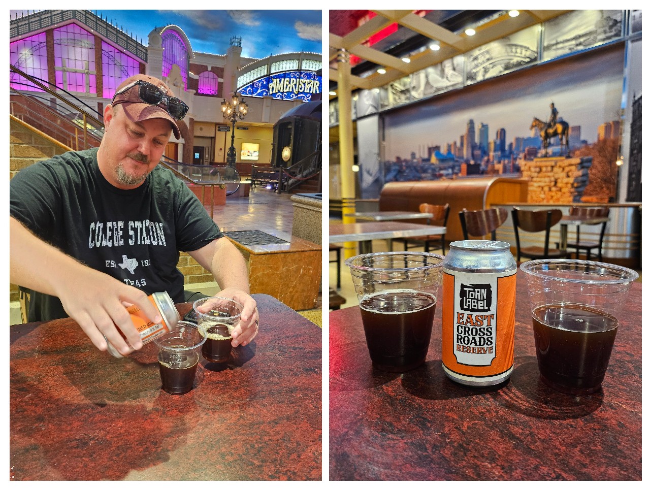 East Cross Roads Reserve, Torn Label