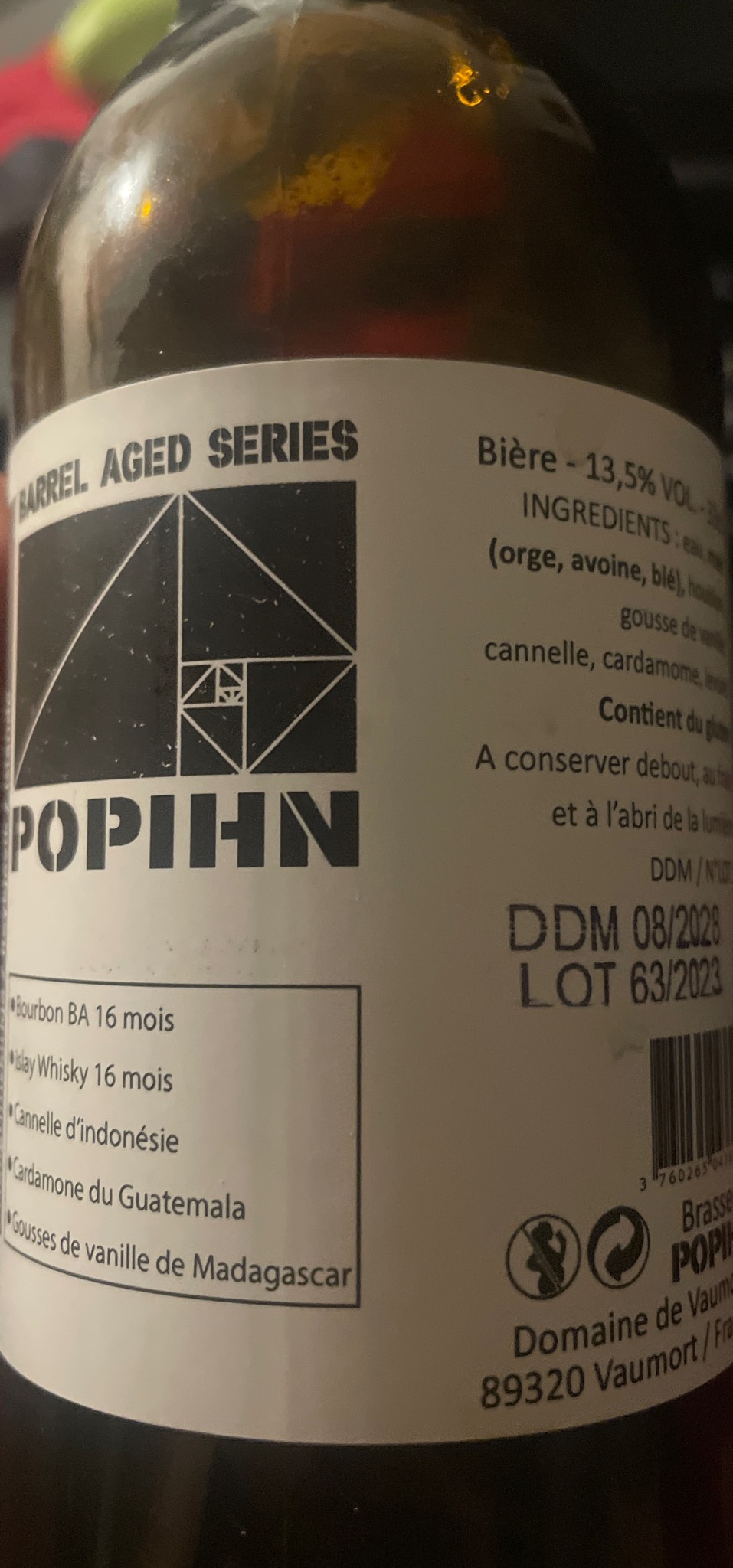 American Imperial Stout - Barrel Aged Blend x Terra Kahwa, France