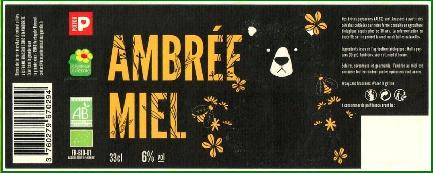 Louis & Marguerite Ambrée Miel, France