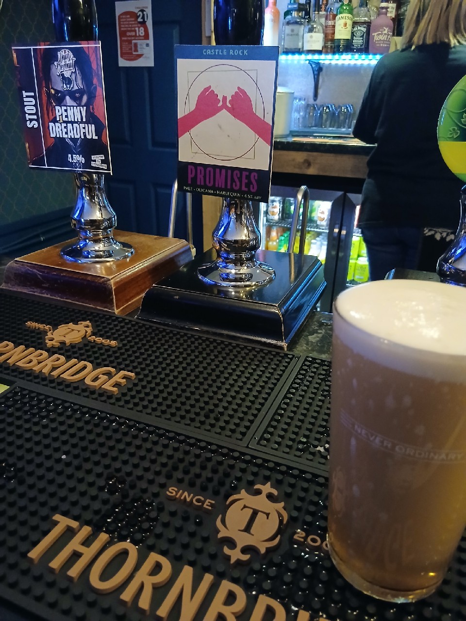 Promises, Castle Rock Brewery