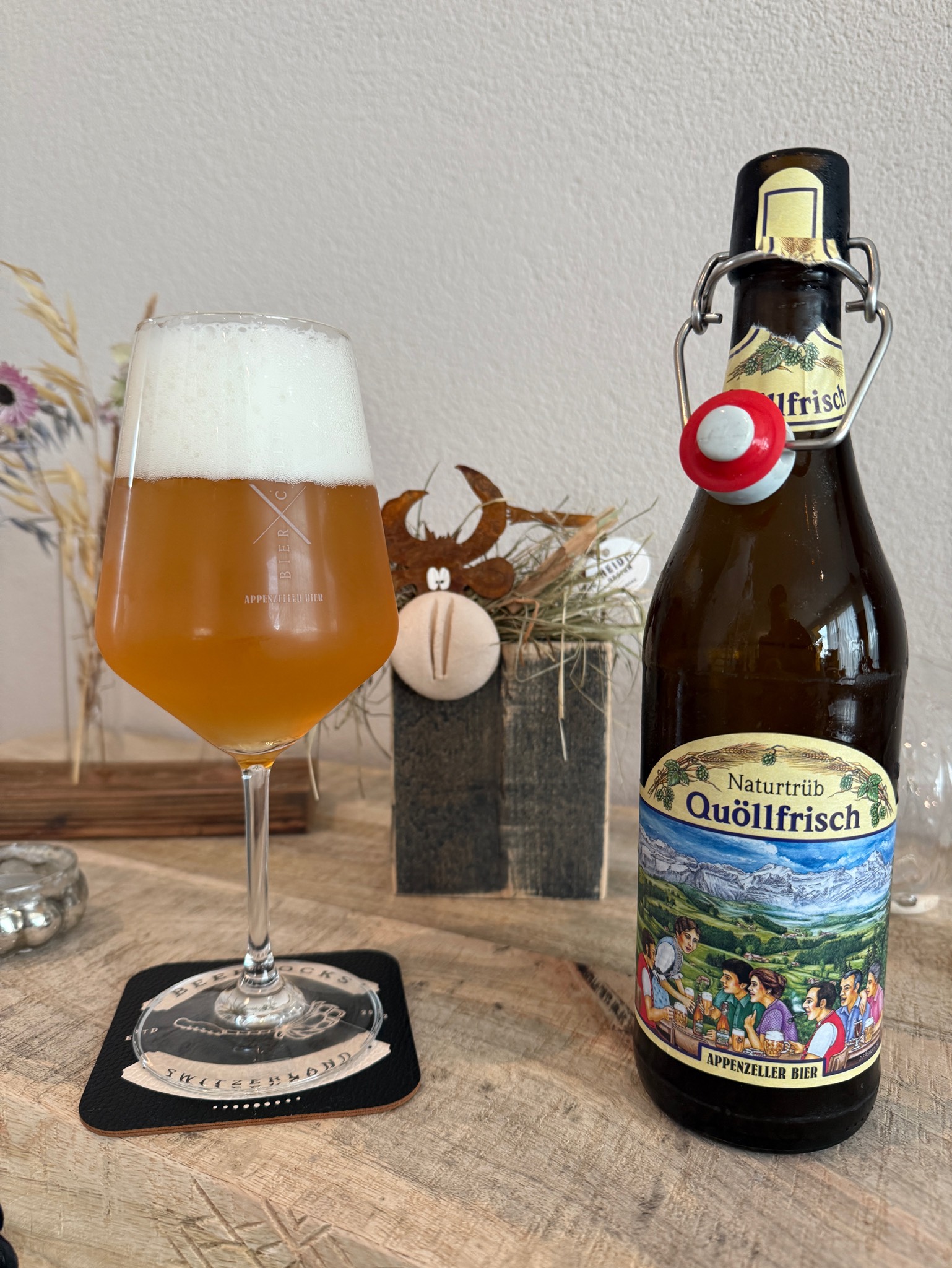Naturtrüb Quöllfrisch, Brauerei Locher (Appenzeller)