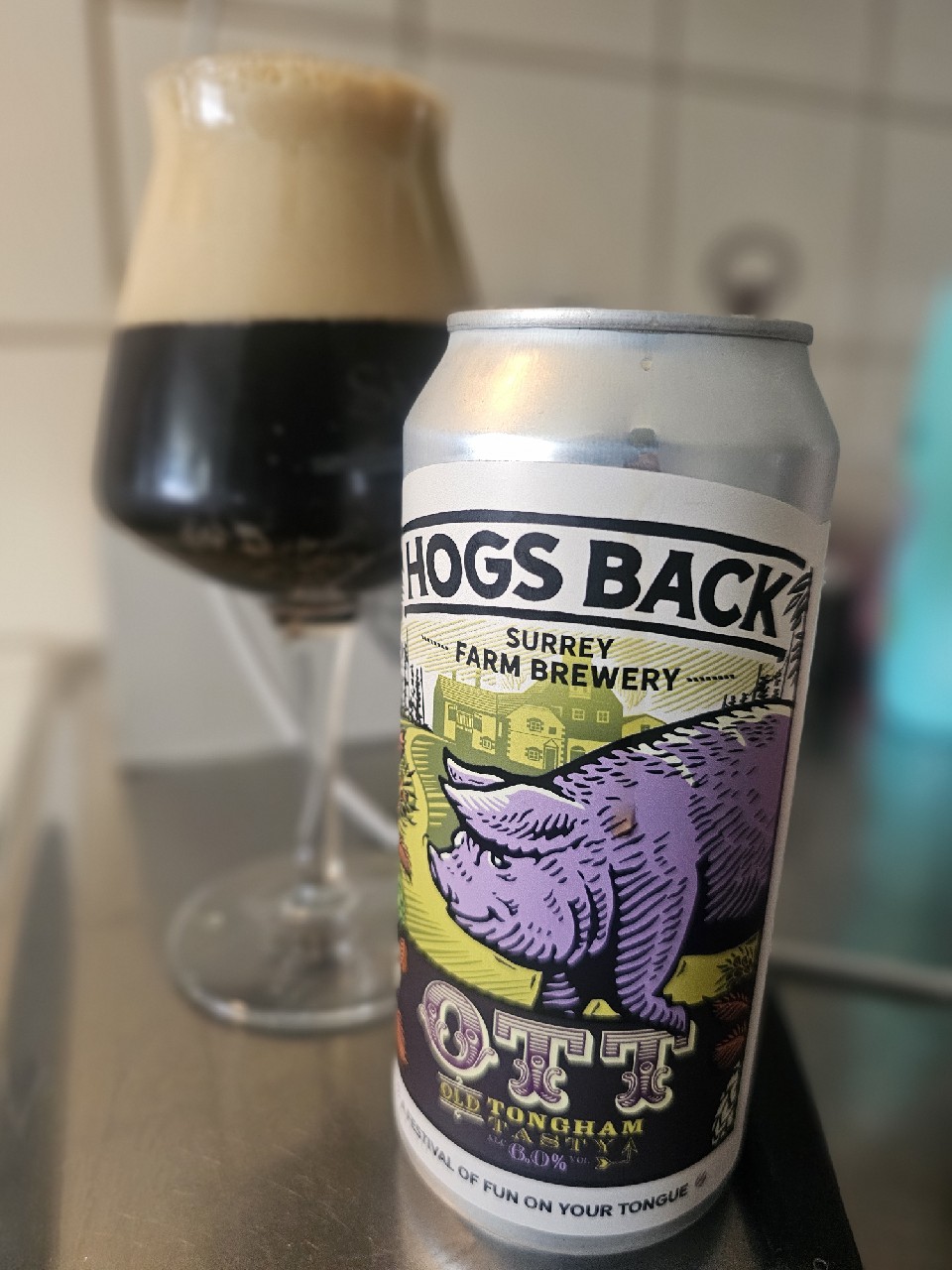 OTT (Old Tongham Tasty), Hogs Back Brewery