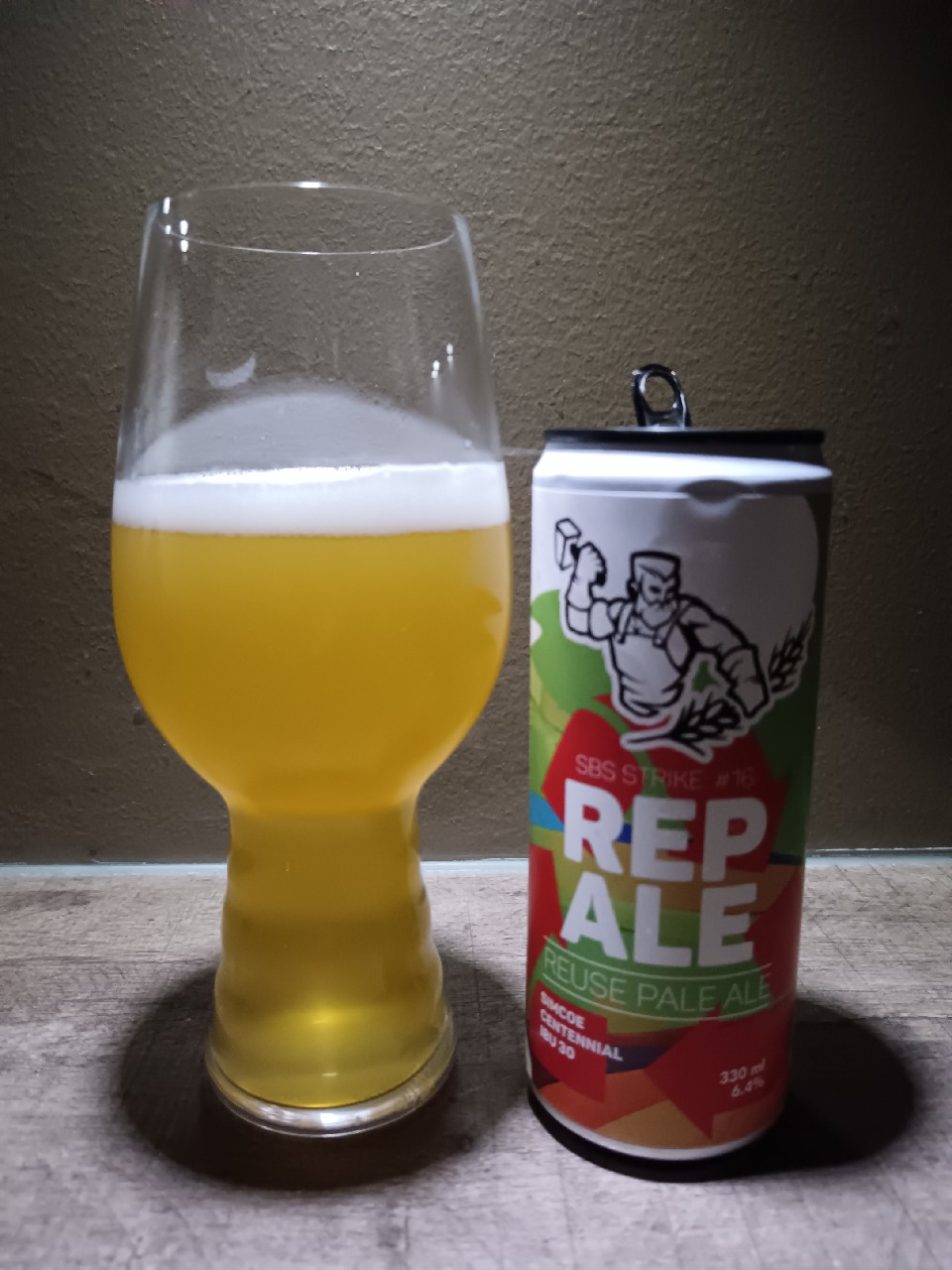 Repale: SBS Strike #16 Reuse Pale Ale, Finland