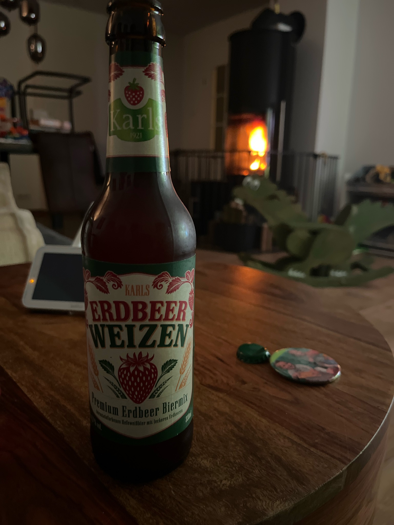 karls erdbeer weizen, Privatbrauerei Metzler