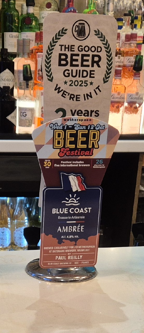 Blue Coast Ambrée, France