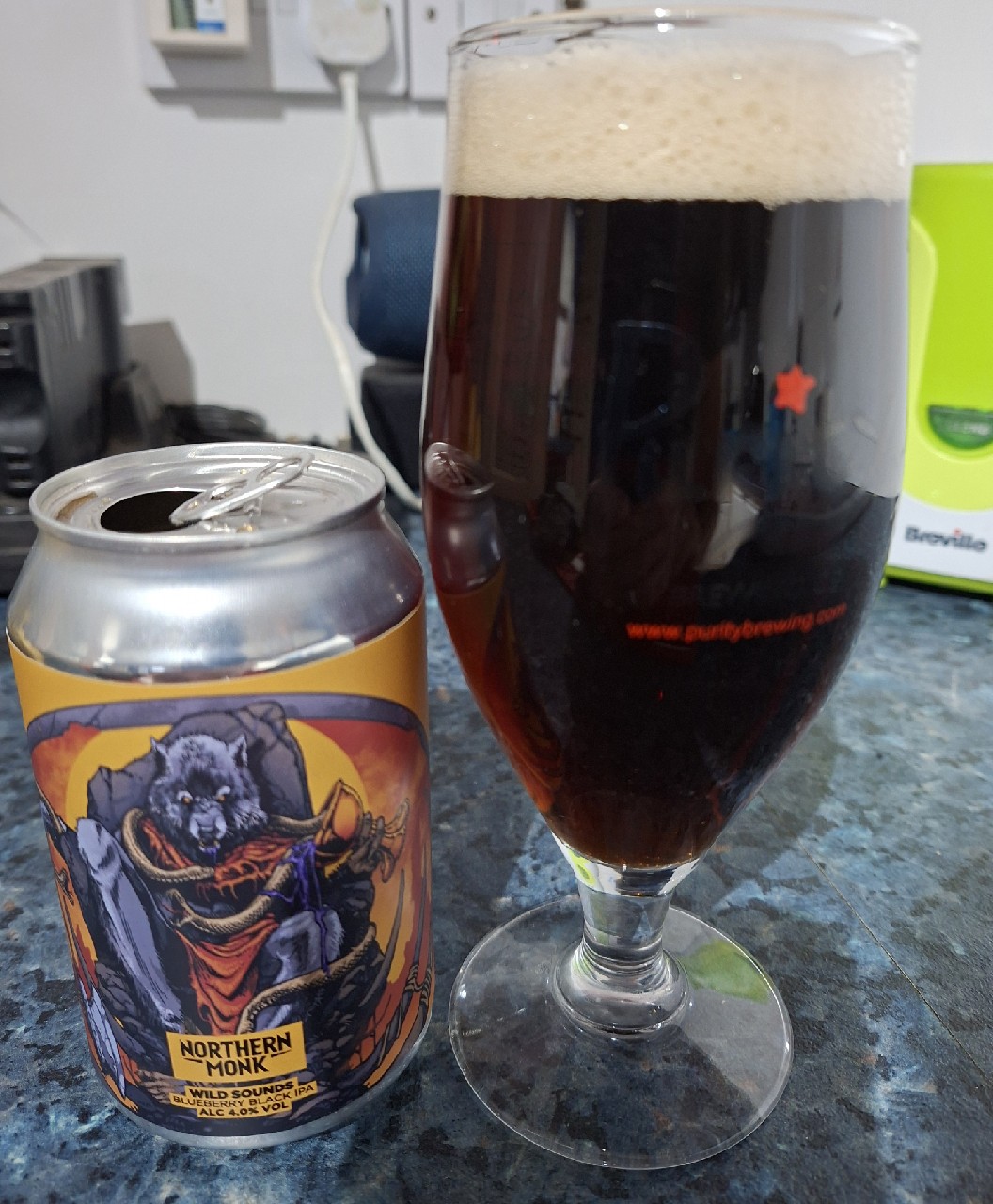 Wild Sounds // Heathen Sounds // Barbarian Hermit / Blueberry Black IPA, England