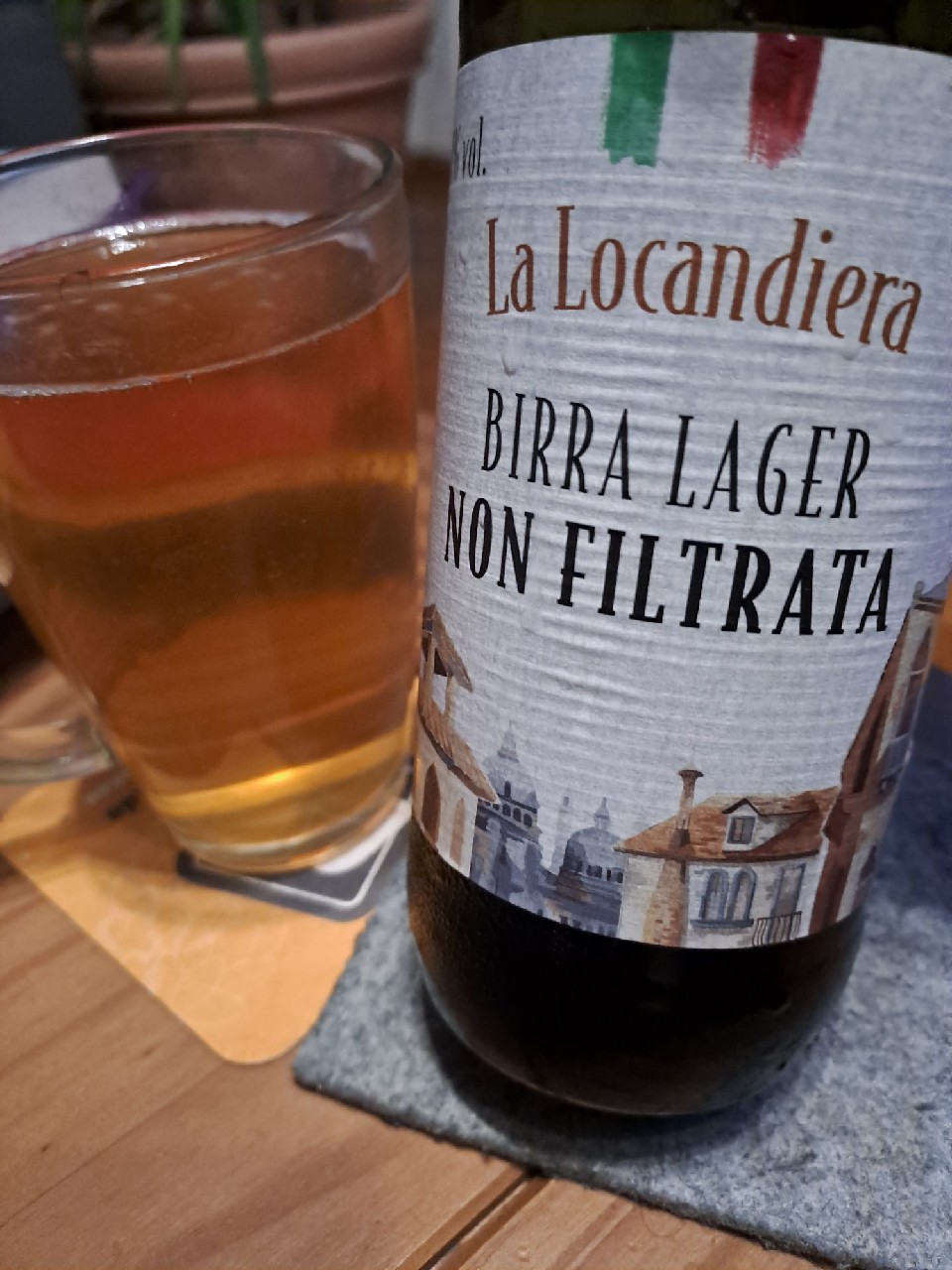 Birra Lager non filtrata, Italy