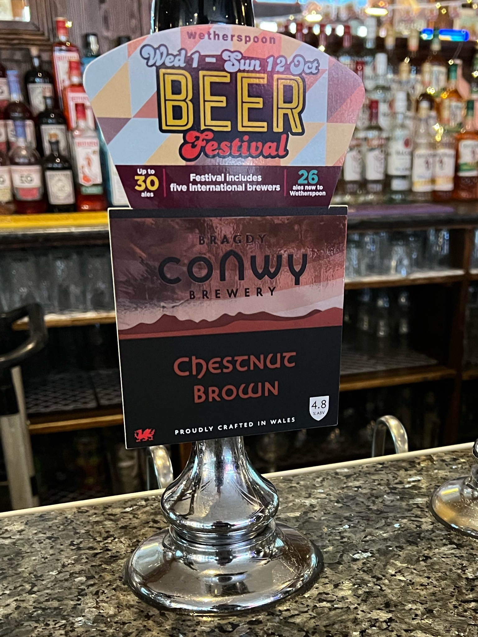 Chestnut Brown, Wales