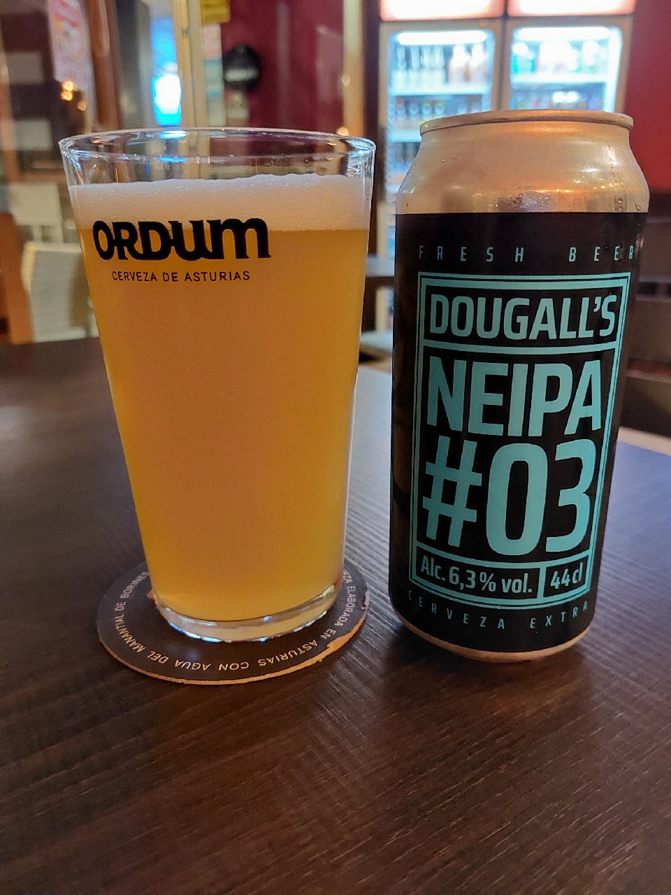 NEIPA #3, Cerveza DouGall's