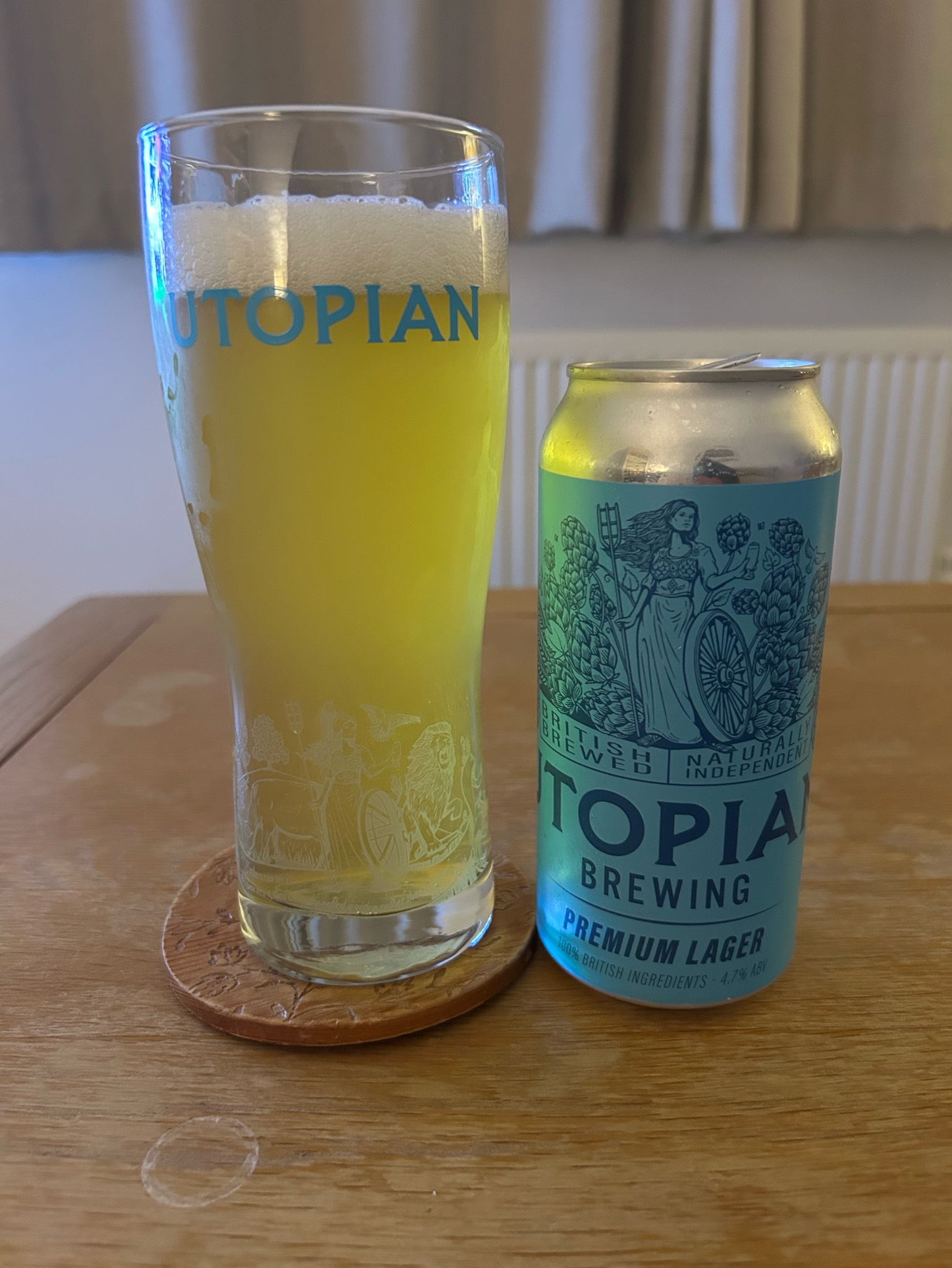 Premium British Lager, England