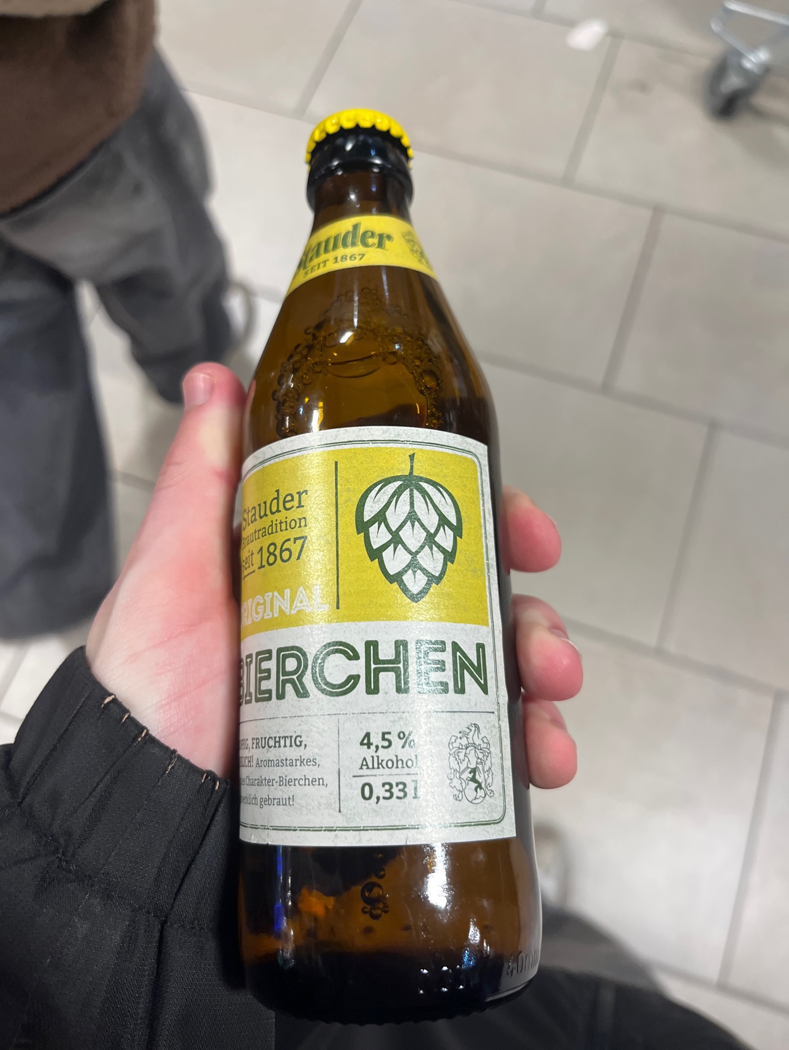 Stauder Bierchen Original, Privatbrauerei Jacob Stauder