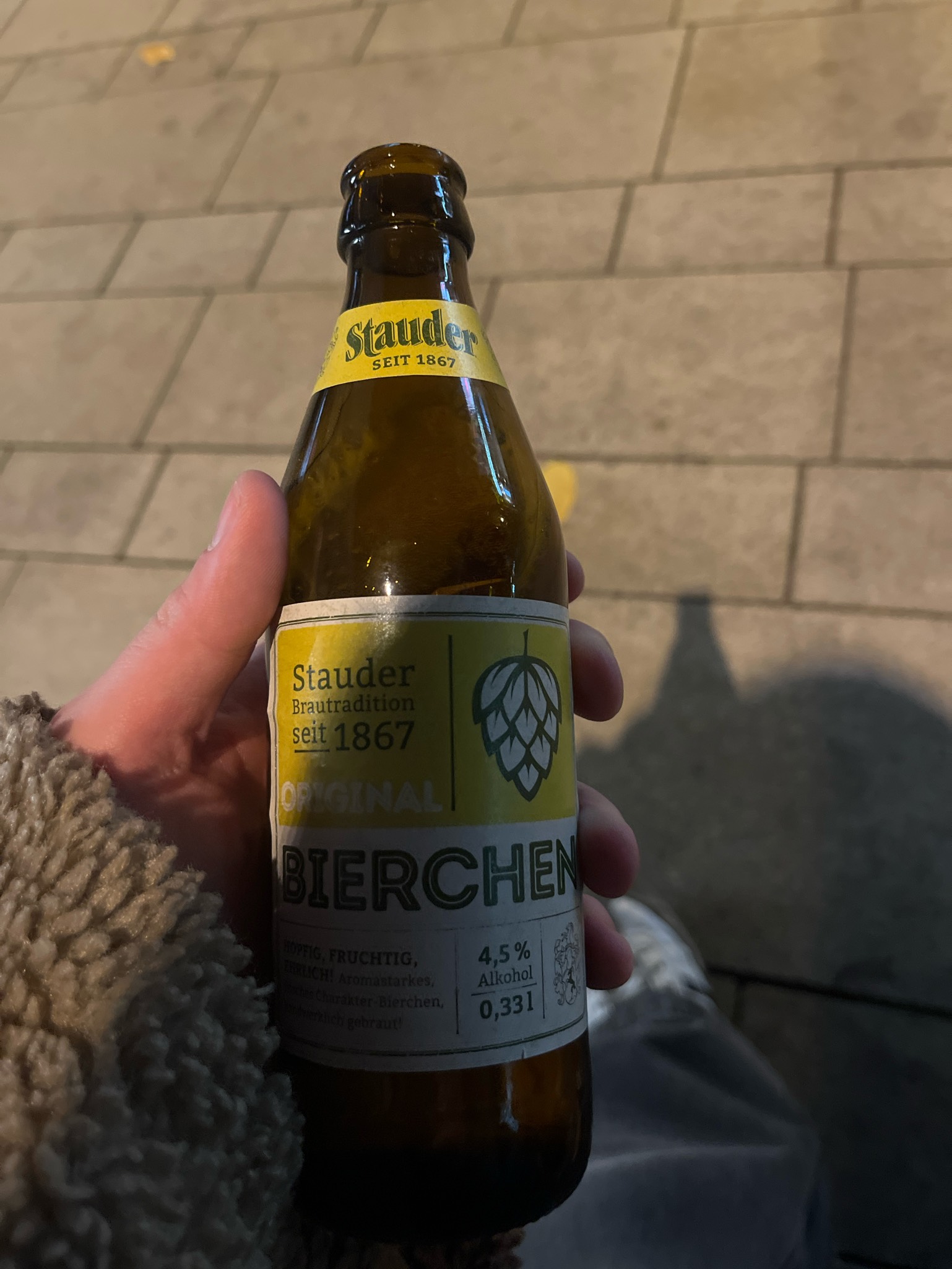 Stauder Bierchen Original, Privatbrauerei Jacob Stauder
