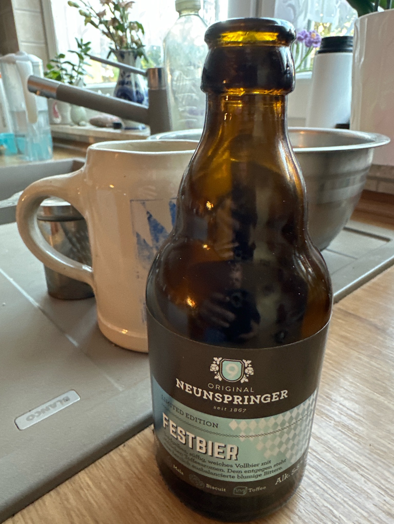 Neuspringer Festbier No.8, Brauerei Neunspringe Worbis