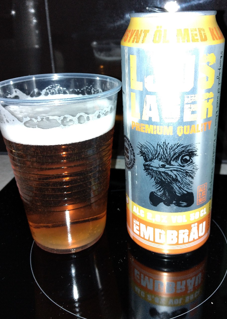 Ljus Lager Premium Quality 2,8%, Emdbräu