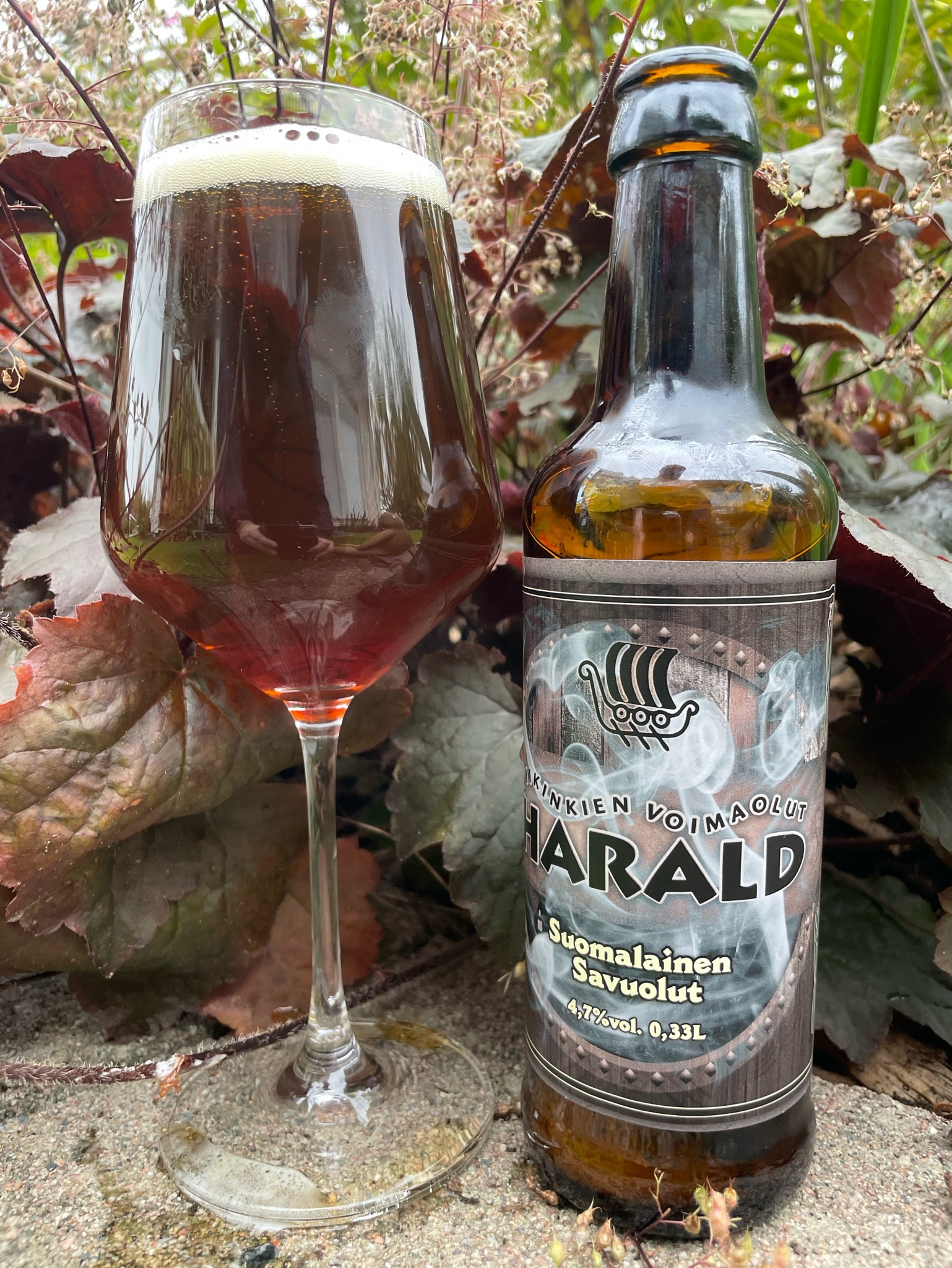 Viikinkien Voimaolut Harald — Suomalainen Savuolut, Finland