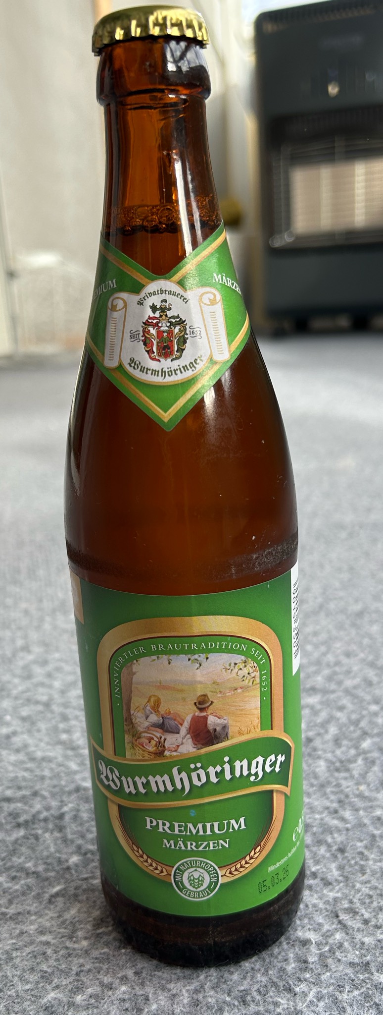 Wurmhöringer Premium Märzen, Privatbrauerei Wurmhöringer
