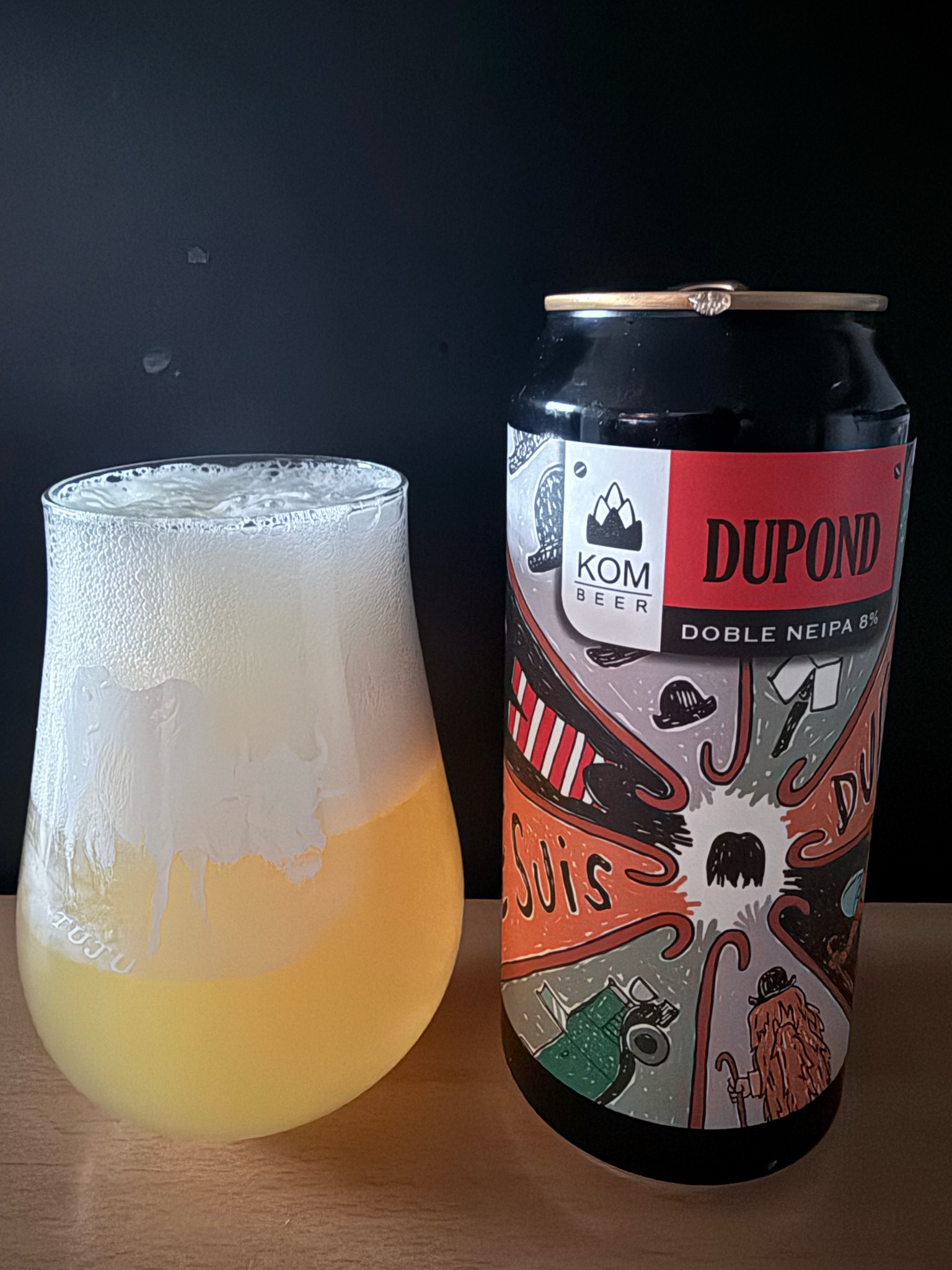 Dupond ( single hop mosaic), Kom Beer