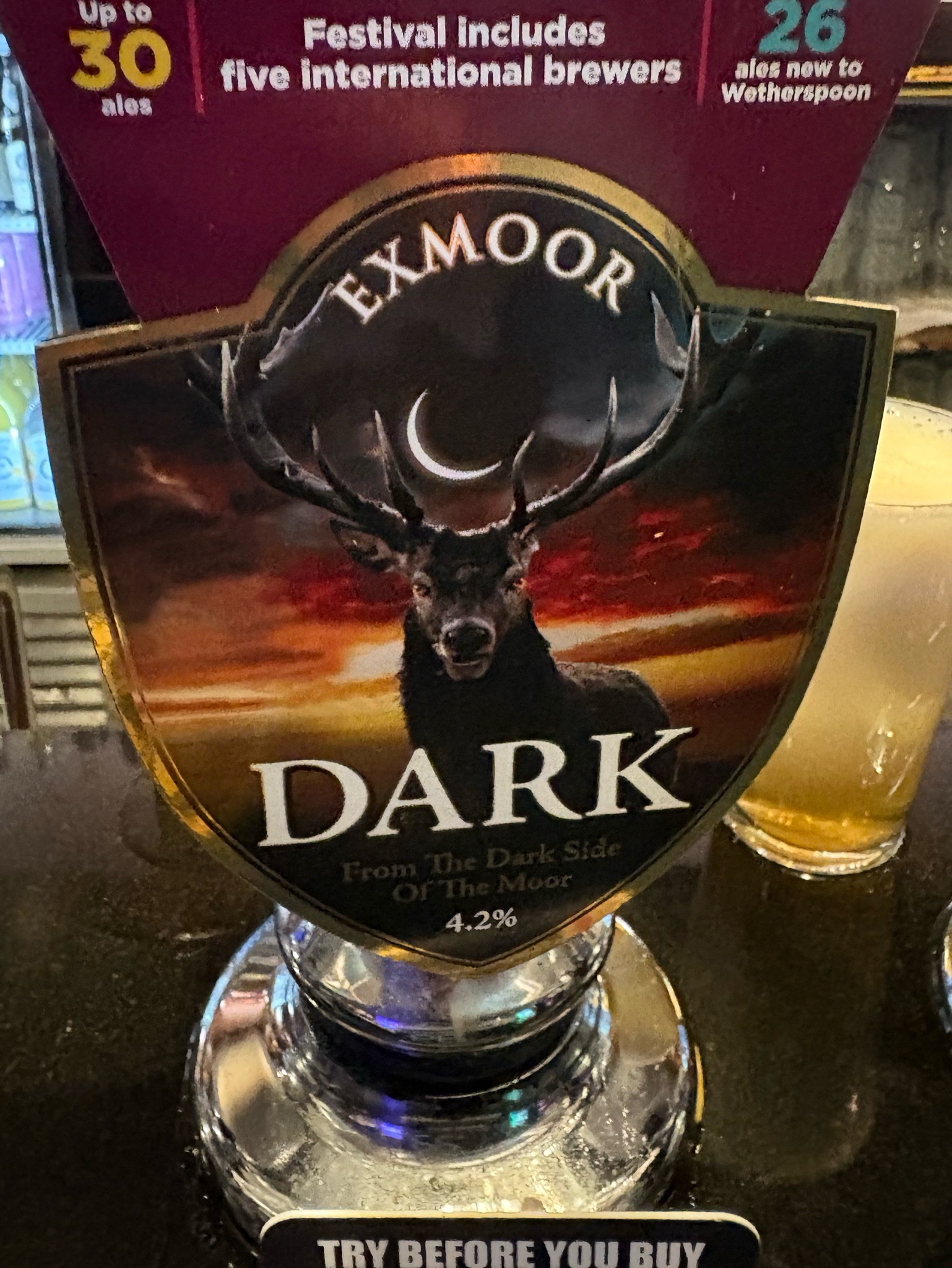 Dark, Exmoor Brewery
