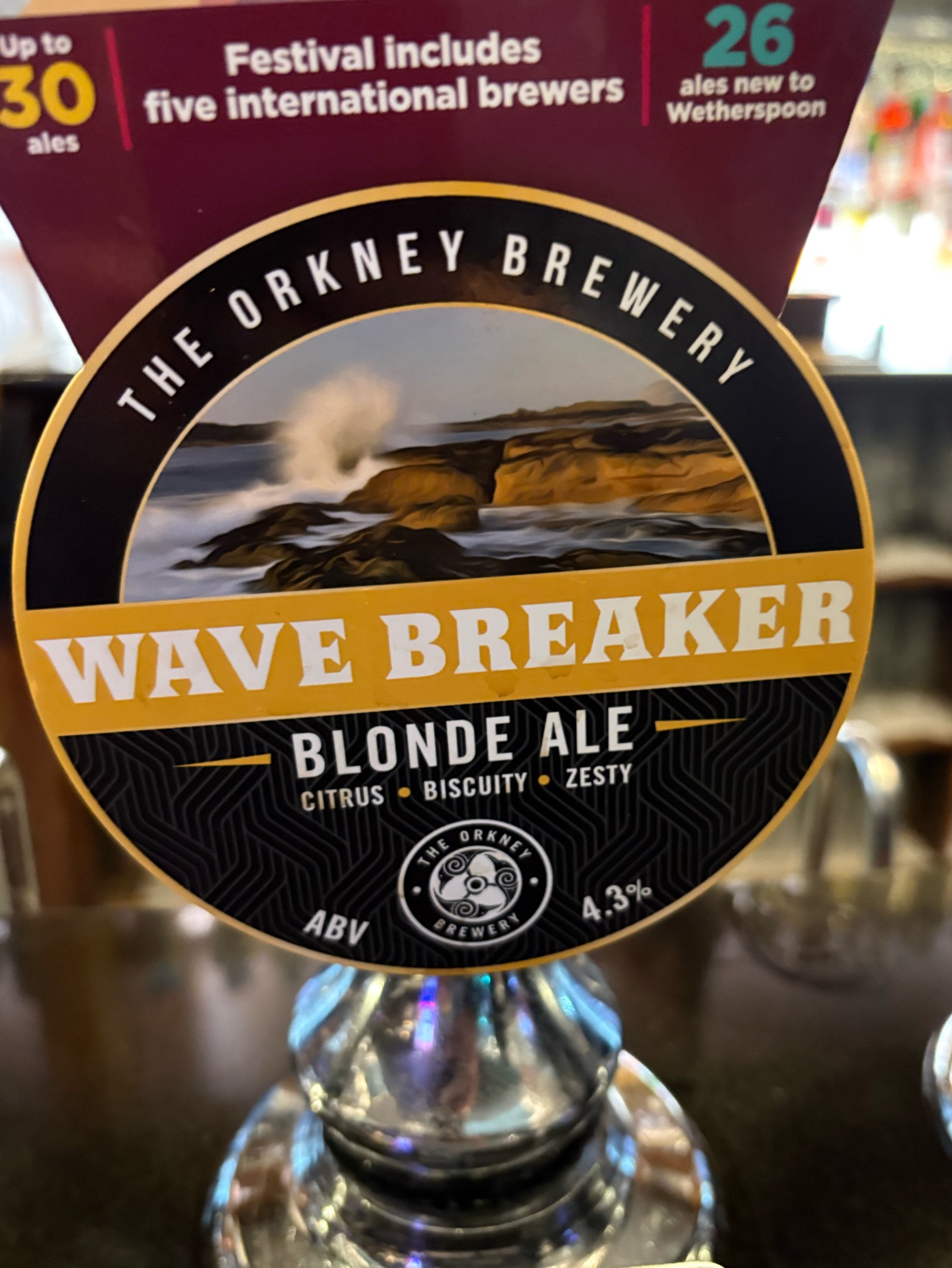 Wave Breaker, Scotland