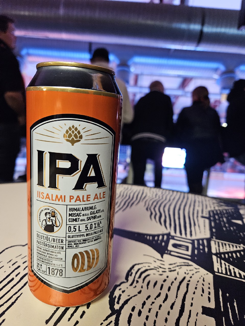 Olvi IPA 5.0%, Finland