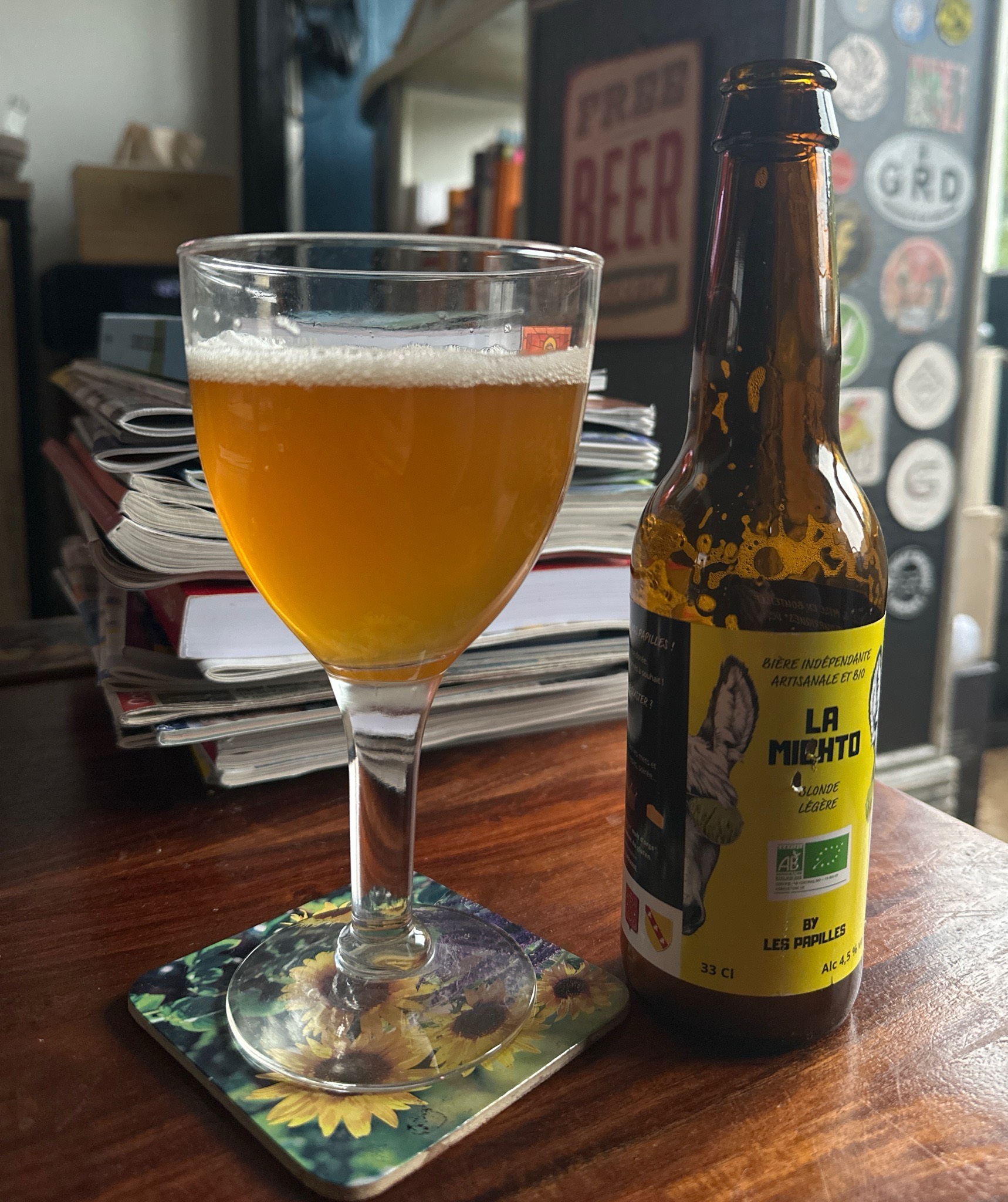 La Papille Michto, La Brasserie Des Papi'lles